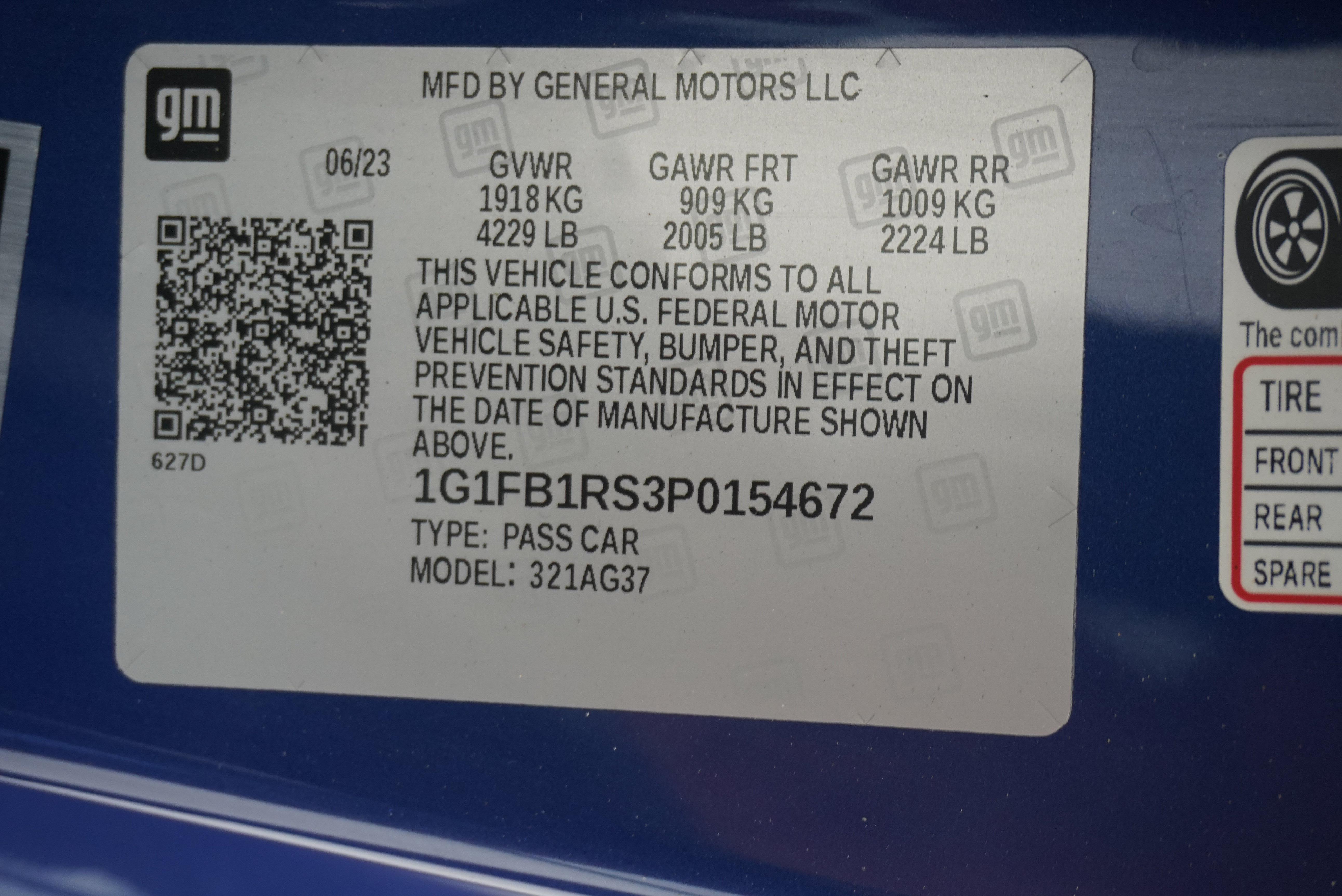 Used 2023 Chevrolet Camaro LT w/ RS Package RWD image 28