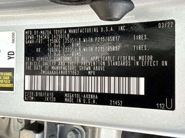 Used 2022 Toyota Corolla Cross L FWD image 24