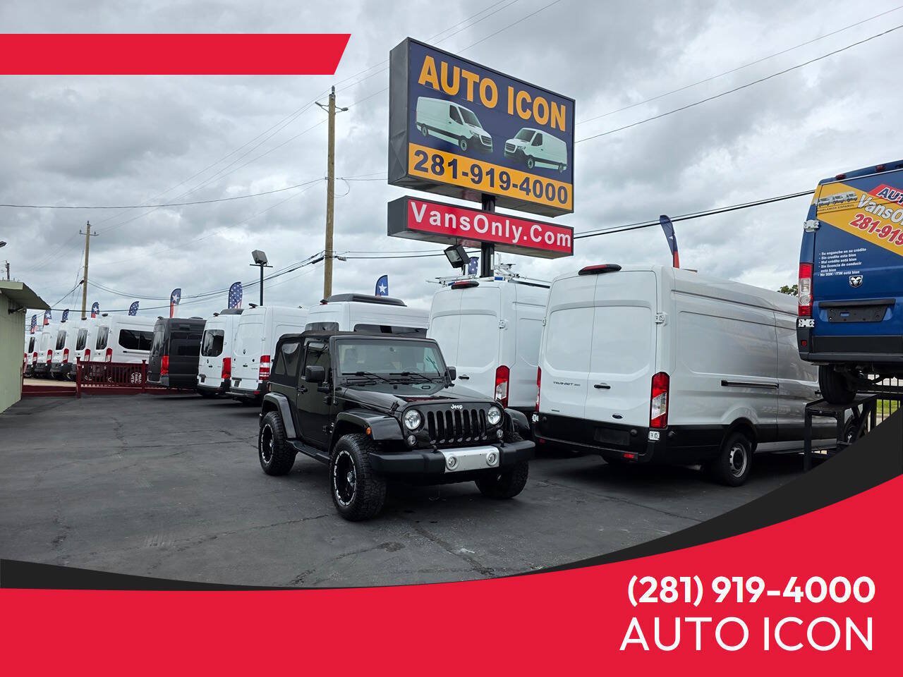 Used 2015 Jeep Wrangler Sahara w/ Connectivity Group AWD/4WD image 1