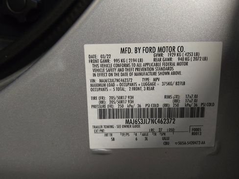 Used 2022 Ford EcoSport SES w/ Interior Protection Package AWD/4WD image 33