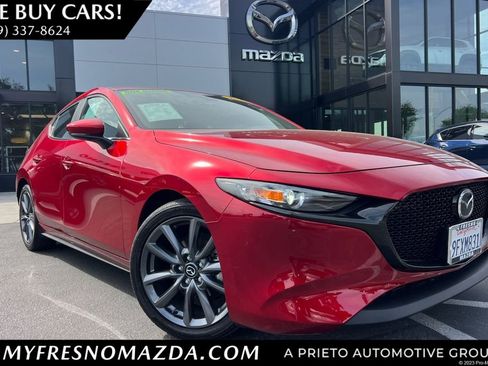 Certified 2023 MAZDA MAZDA3 s FWD image 1