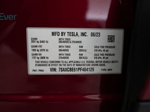 Used 2023 Tesla Model X Plaid AWD/4WD image 28