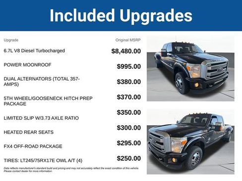 Used 2016 Ford F350 Platinum image 5