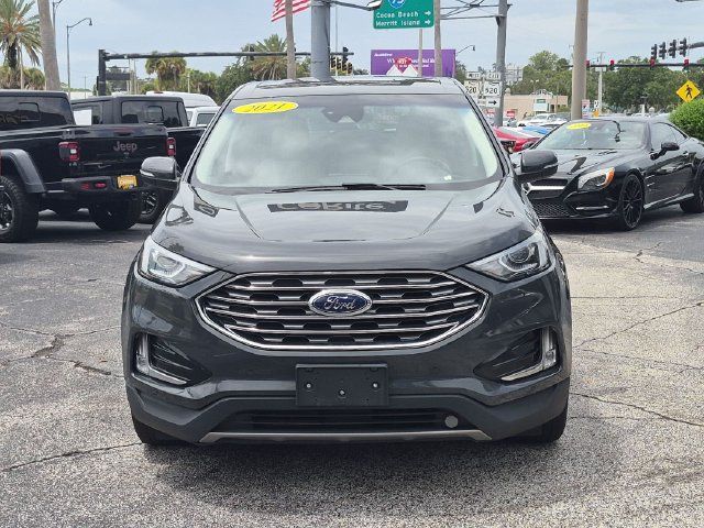 Used 2021 Ford Edge Titanium w/ Cargo Accessory Package AWD/4WD image 2