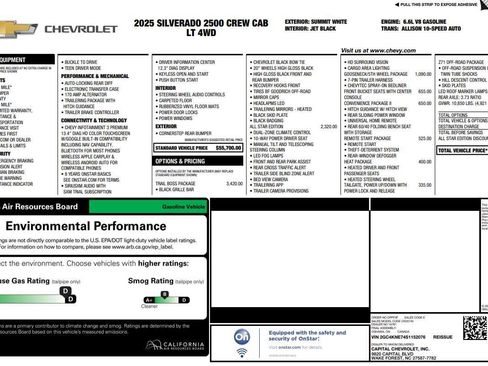 Certified 2025 Chevrolet Silverado 2500 LT w/ Trail Boss Package image 1