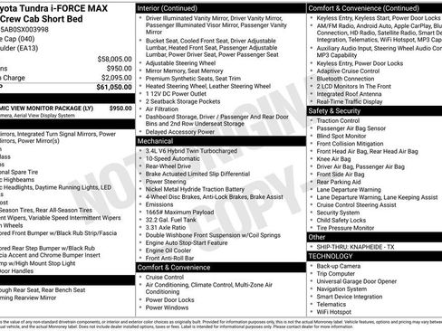 Used 2025 Toyota Tundra Limited RWD image 6