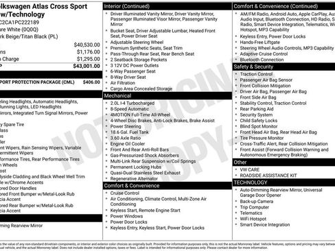 Used 2023 Volkswagen Atlas Cross Sport SE image 7