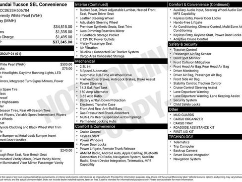 New 2025 Hyundai Tucson SEL image 5