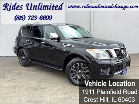 Used 2019 Nissan Armada Platinum w/ Captain's Chairs Package image 7