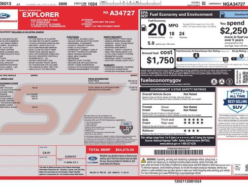 Used 2022 Ford Explorer ST AWD/4WD image 6
