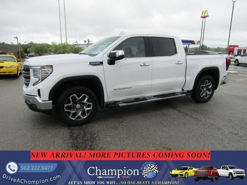 Used 2025 GMC Sierra 1500 SLT w/ SLT Premium Plus Package AWD/4WD image 1