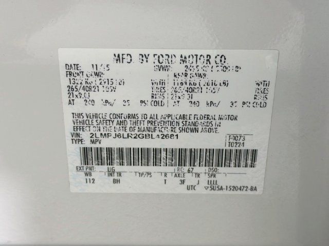 Used 2016 Lincoln MKX Reserve w/ Luxury Package FWD image 34