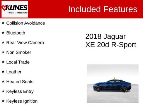 Used 2018 Jaguar XE R-Sport image 2