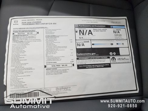 New 2026 RAM 3500 Tradesman w/ Chrome Appearance Group A image 9