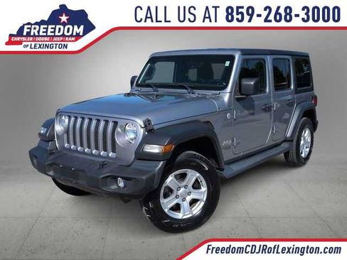 Certified 2018 Jeep Wrangler Unlimited Sport S AWD/4WD image 1