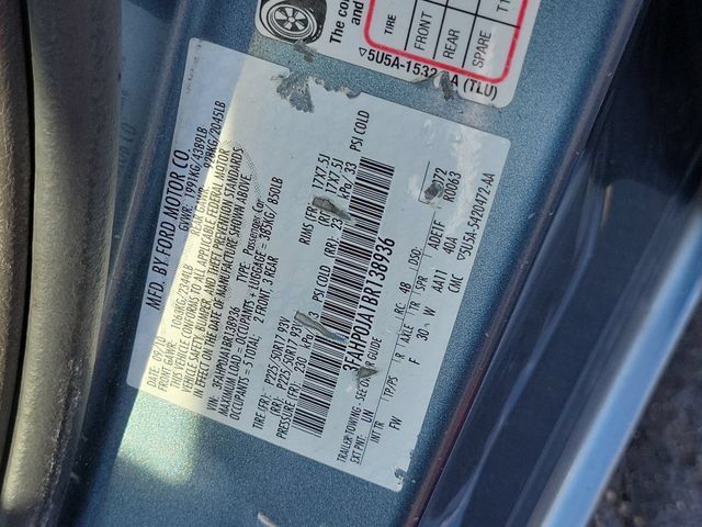 Used 2011 Ford Fusion SEL w/ 301A Rapid Spec Order Code FWD image 36