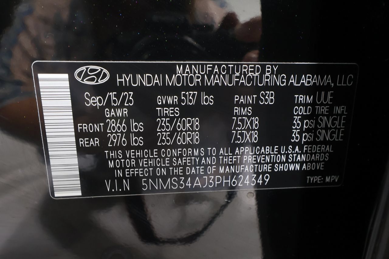 Used 2023 Hyundai Santa Fe SEL w/ Premium Package FWD image 33