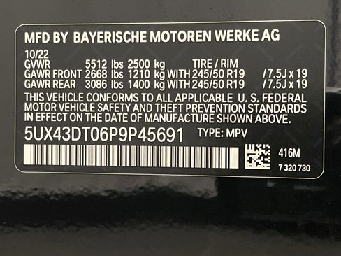 Used 2023 BMW X4 M40i w/ Premium Package image 37