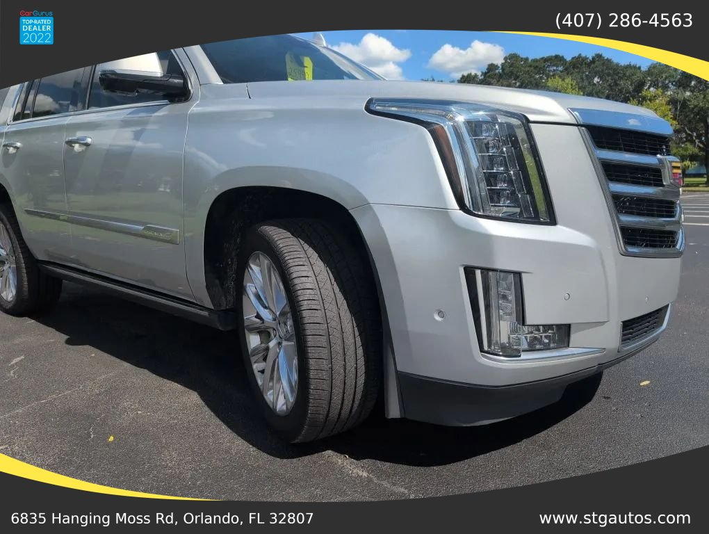 Used 2018 Cadillac Escalade Premium Luxury AWD/4WD image 9