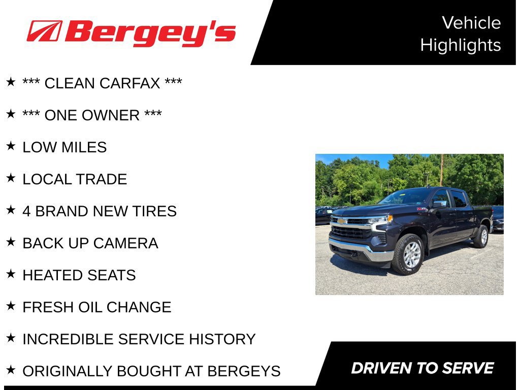 Certified 2023 Chevrolet Silverado 1500 LT w/ Z71 Off-Road Package AWD/4WD image 4