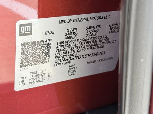 New 2025 Chevrolet Tahoe Premier image 25