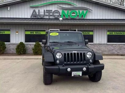 Used 2016 Jeep Wrangler Unlimited Sport w/ Quick Order Package 23S