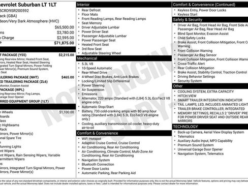 Used 2025 Chevrolet Suburban LT w/ Comfort Package image 5