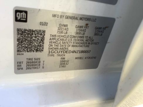 Used 2022 Chevrolet Silverado 1500 LT w/ Z71 Off-Road Package image 21