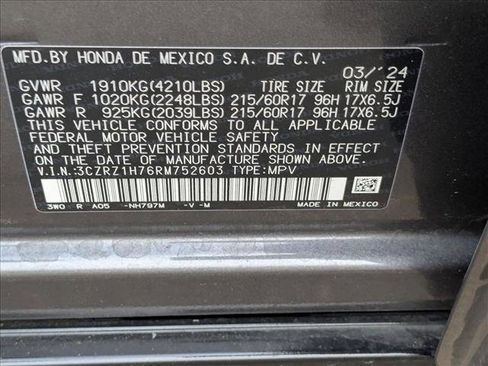 Used 2024 Honda HR-V EX-L image 22