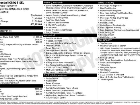 Certified 2024 Hyundai Ioniq 5 SEL AWD/4WD image 3
