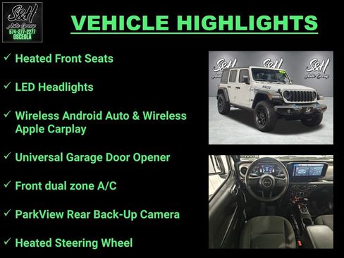 Used 2024 Jeep Wrangler Unlimited AWD/4WD image 3