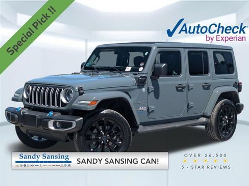 Used 2024 Jeep Wrangler Unlimited Sahara w/ Safety Group AWD/4WD image 1