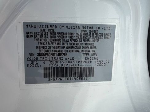 Used 2026 Nissan Kicks SV FWD image 30