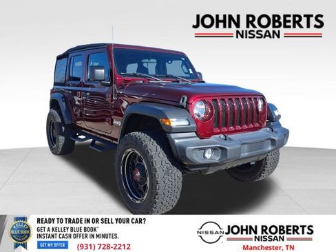 Used 2021 Jeep Wrangler Unlimited Sport image 1