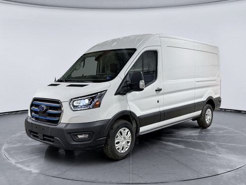 Used 2022 Ford E-Transit Medium Roof w/ Load Area Protection Package RWD image 1