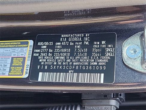 Certified 2026 Kia Sportage EX image 29