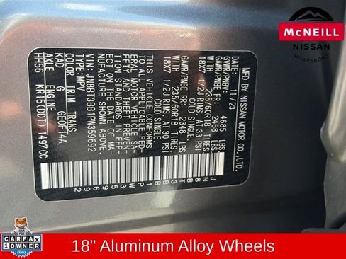 Used 2023 Nissan Rogue SV image 31