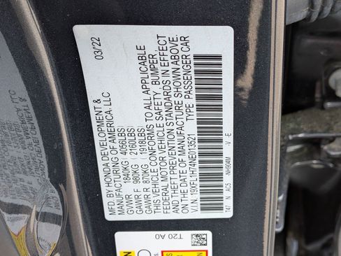 Used 2022 Honda Civic EX-L image 38