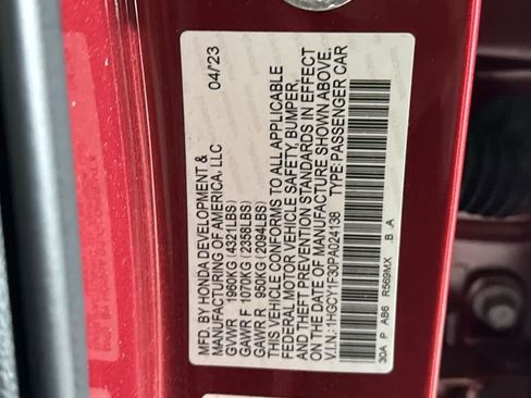 Used 2023 Honda Accord EX image 28