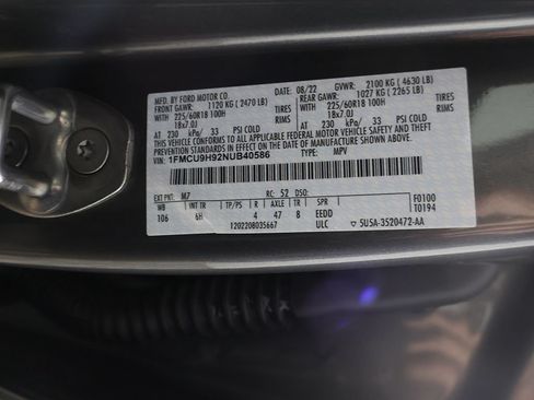 Used 2022 Ford Escape SEL AWD/4WD image 48