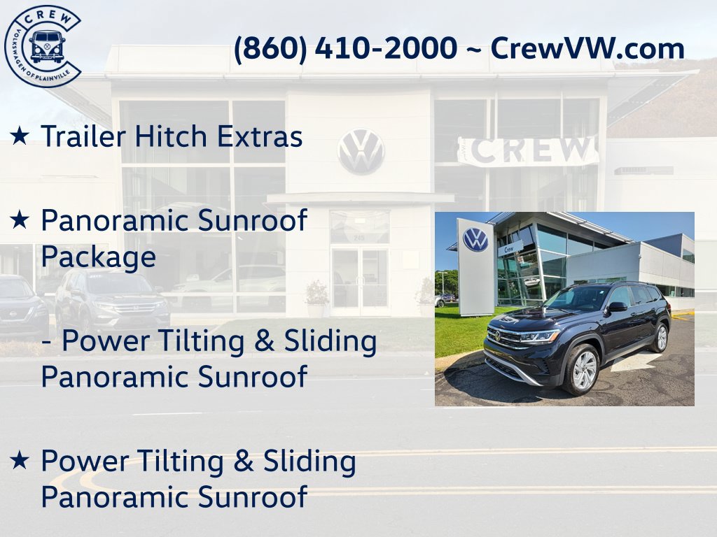 Certified 2023 Volkswagen Atlas SE w/ Panoramic Sunroof Package AWD/4WD image 6