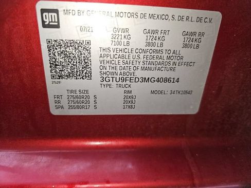 Used 2021 GMC Sierra 1500 Denali AWD/4WD image 37