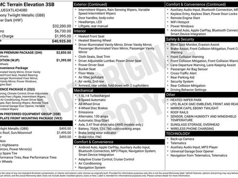 New 2026 GMC Terrain Elevation w/ Elevation Premium Package AWD/4WD image 5