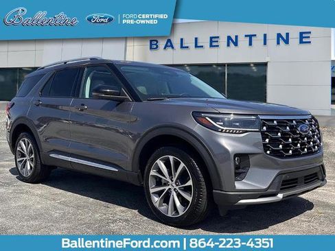 Certified 2025 Ford Explorer Platinum w/ Ultimate Package image 1