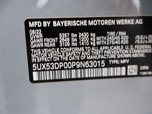 Used 2023 BMW X3 xDrive30i w/ M Sport Package AWD/4WD image 43