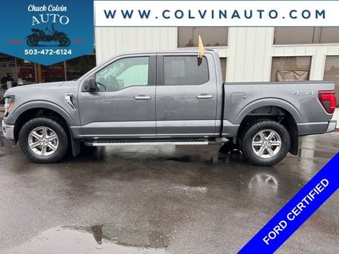 Certified 2025 Ford F150 XLT w/ Equipment Group 301A Standard AWD/4WD image 12