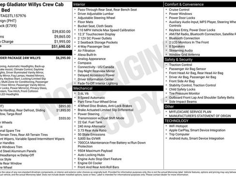 New 2026 Jeep Gladiator Willys image 9