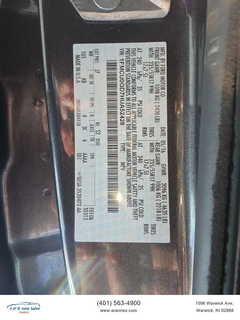 Used 2017 Ford Escape SE FWD image 19