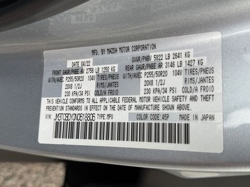 Used 2022 MAZDA CX-9 Grand Touring image 23