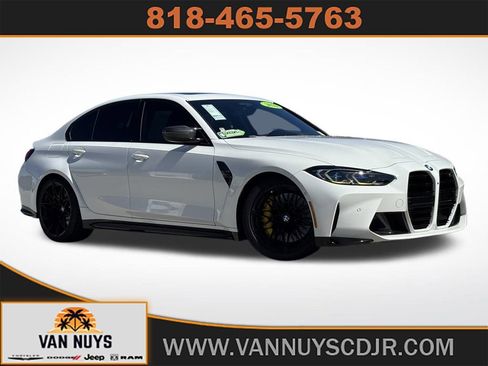 Used 2022 BMW M3 Competition w/ M Carbon Exterior Package image 1